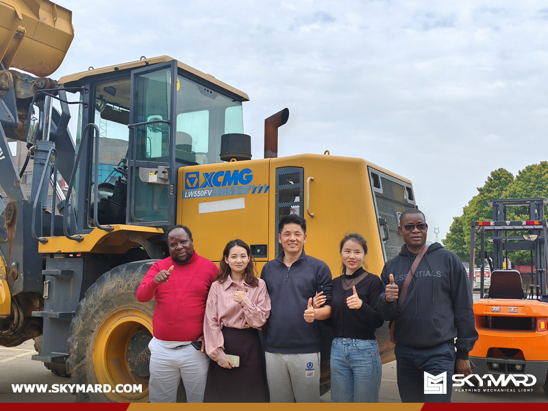 Congo Customers Visited SKYMARD Factory