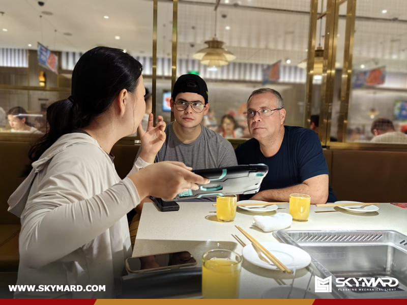 El Salvador Customers Visited SKYMARD Office