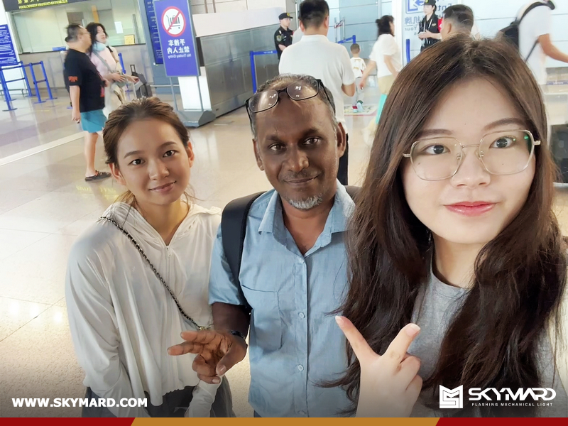 Maldives Customer Visited SKYMAR Office