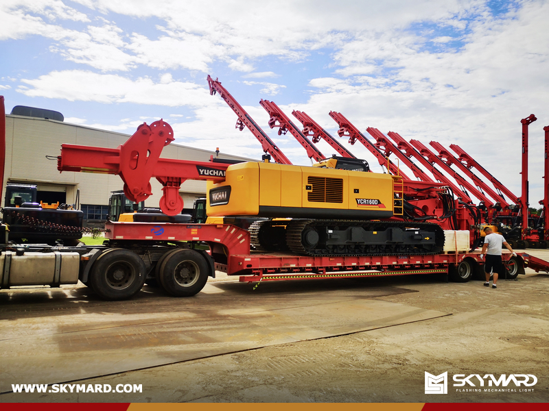 Argentina - 1 Unit YUCHAI YCR160D Rotary Drilling Rig