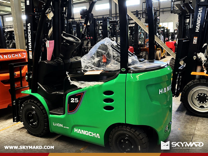 Mexico - 6 Units HANGCHA CPD25-XC4-I & 5 CPQYD25-XRW22 Forklifts