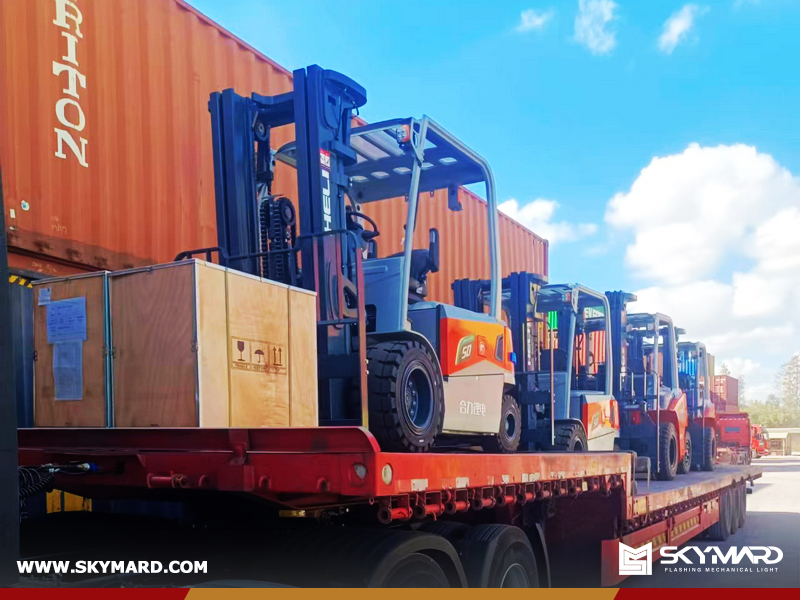 Mexico - 4 Units HELI CPD50-G2BLI & CPD60-GB2DLI Forklifts