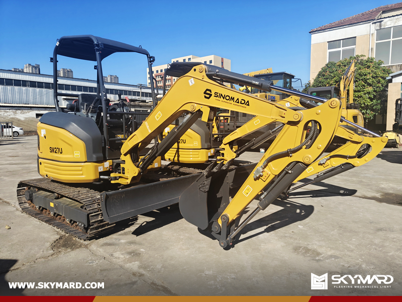 Ecuador - 2 Units XCMG XE27U Excavators