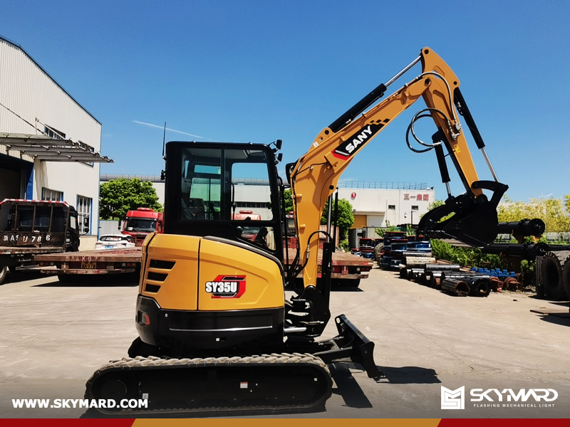 America - 1 Unit SANY SY35U Mini Excavator