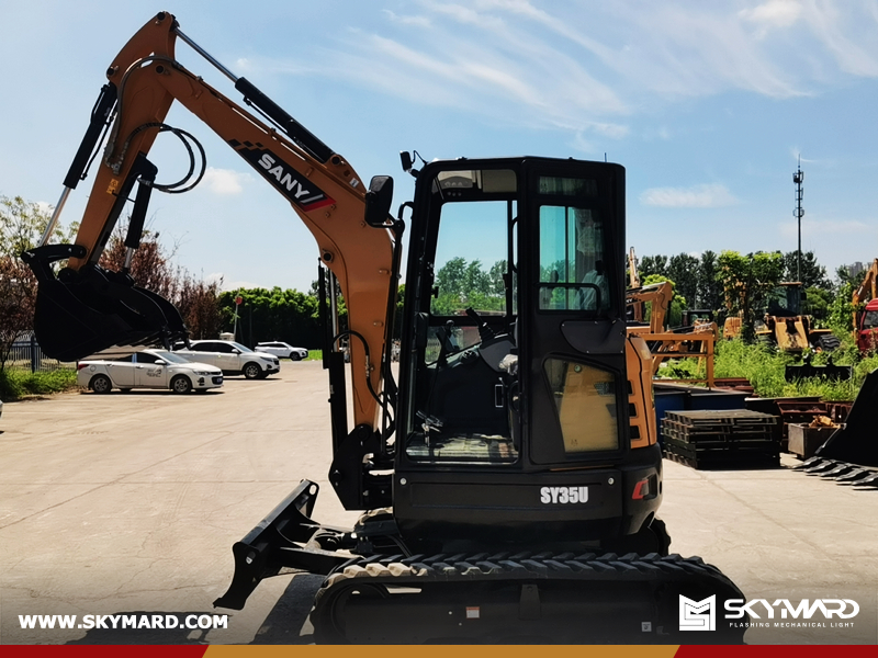 America - 1 Unit SANY SY35U Mini Excavator