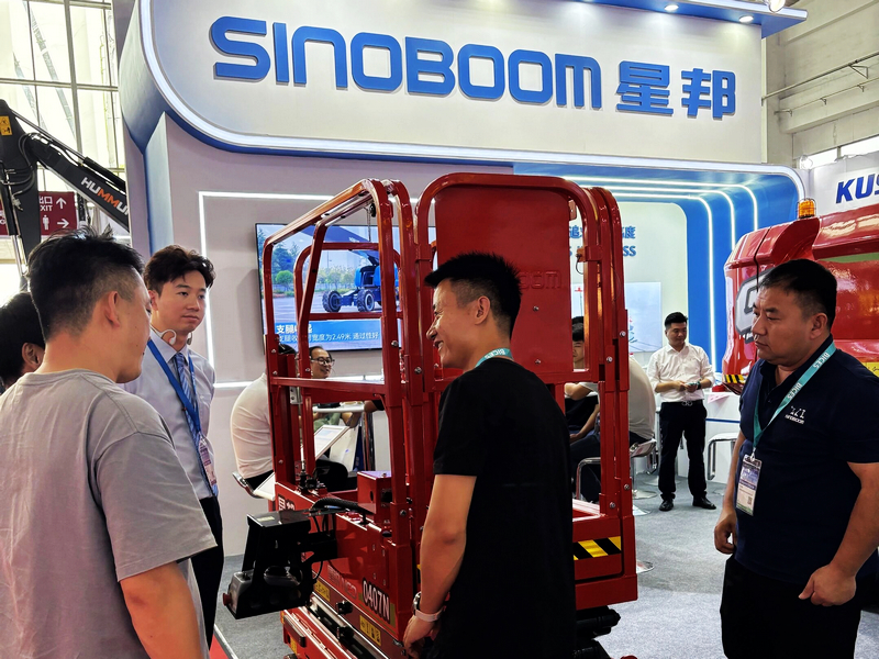 SINOBOOM Unveils Latest Aerial Work Platforms at BICES 2025