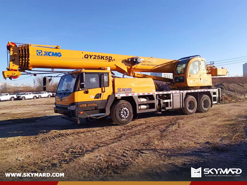 Georgia - 1 Unhit XCMG QY25K5D 25Ton Truck Crane