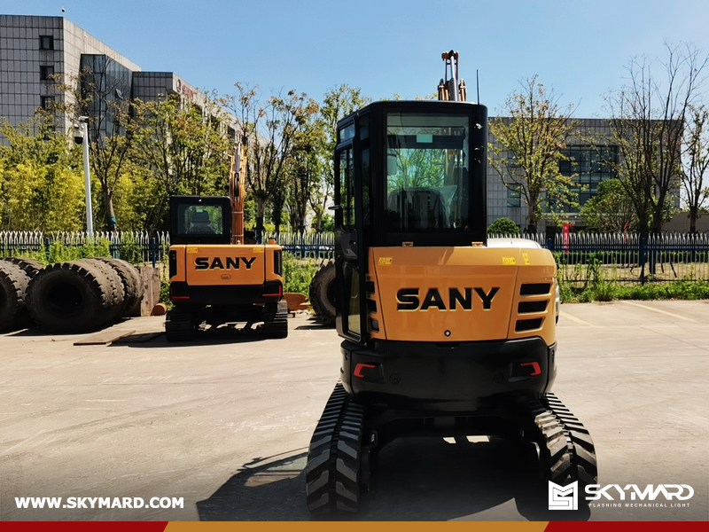 America - 1 Unit SANY SY35U Mini Excavator