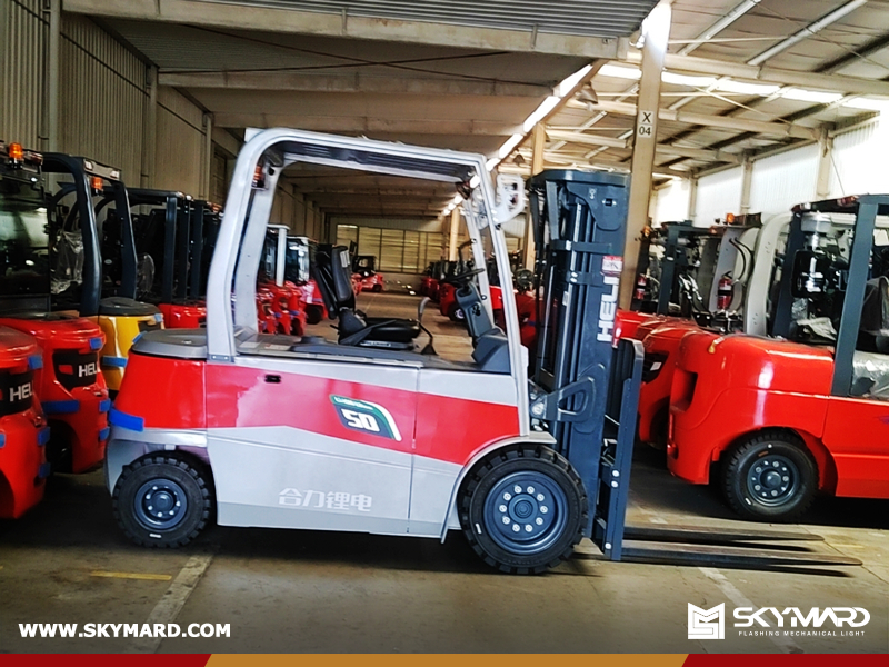 Mexico - 4 Units HELI CPD50-G2BLI & CPD60-GB2DLI Forklifts