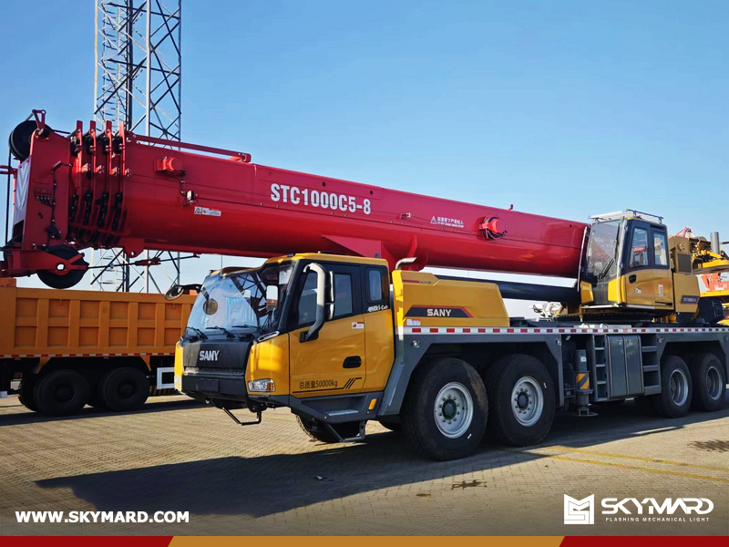 Colombia - 3 Units SANY STC1000C5-8 Truck Cranes