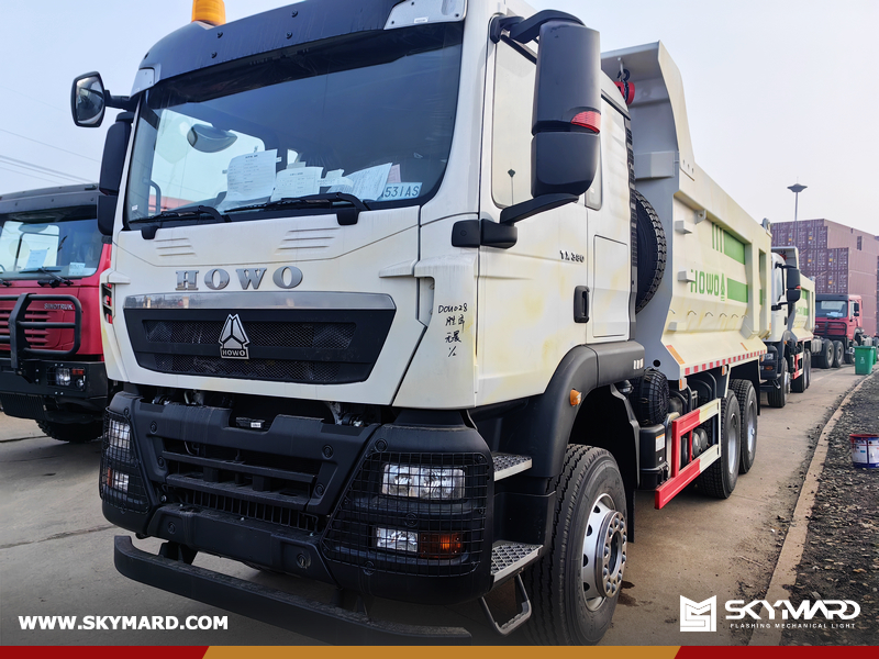 Algeria - 2 Units HOWO ZZ3257V384GB1 TX Dump Trucks