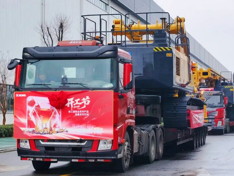 XCMG Foundation Equipment and Underground Mining Machinery Delivered for Global Projects
