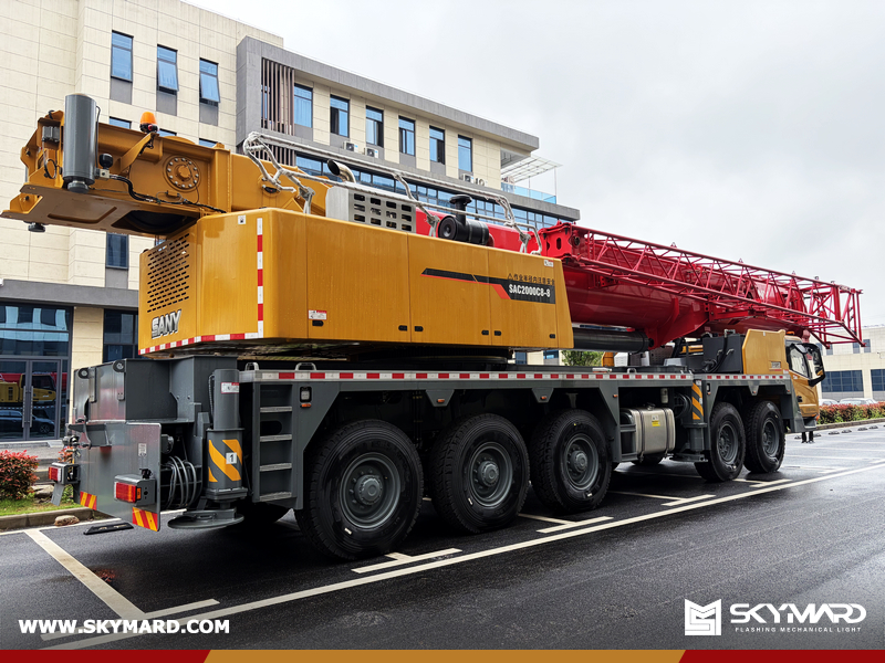 Colombia - 3 Units SANY SAC2000C8-8 All Terrain Cranes