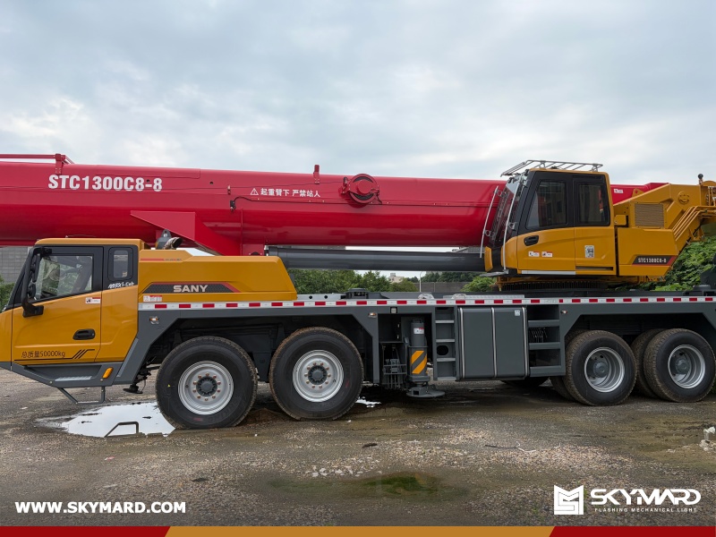 Colombia - 2 Units SANY STC1300C8-8 Truck Cranes